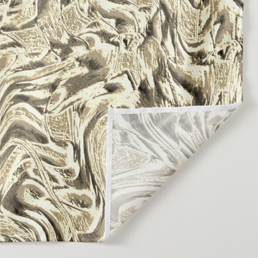 ベージュ色の壁の質感に見える タペストリー (詳細)