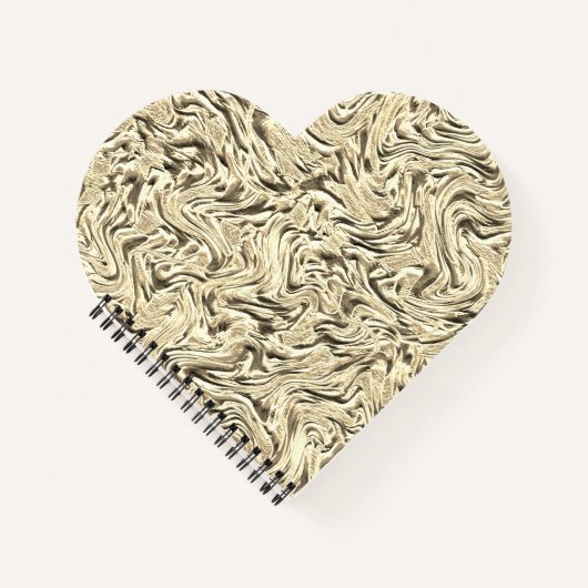 ベージュ色の壁の質感に見える ノートブック (正面)