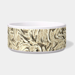 ベージュ色の壁の質感に見える ボウル