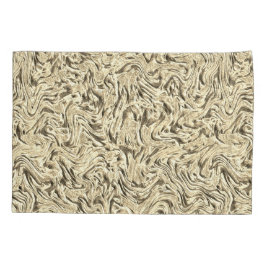 ベージュ色の壁の質感に見える 枕カバー