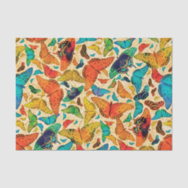 ベージュ色のFlutterbyの毎日の蝶 薄葉紙