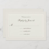 ベージュ色フォーマル夢伝統的結婚の反応 (正面/裏面)