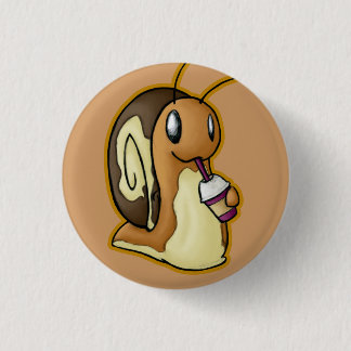 ベージュ色ボタン 缶バッジ