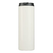 ベージュ色絶縁水ボトル（会社ロゴ12oz） タンブラー (裏面)