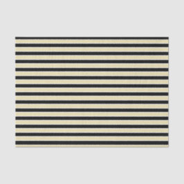 ベージュ色、白黒ストライプ 薄葉紙