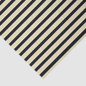 ベージュ色、白黒ストライプ 薄葉紙 (詳細)