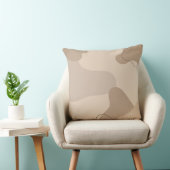 ベージュ調和 クッション (椅子)