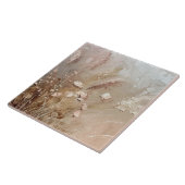 ベージュ赤面ボホフローラ タイル (側面)