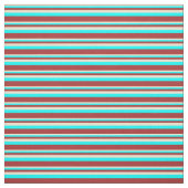 ベージュ、アクア、茶色の色の線 ファブリック (見本)