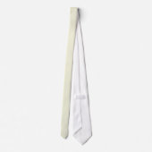 ベージュ ネクタイ (裏面)