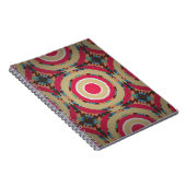 ベージュ、ピンク、ブルーのテクスチャ。抽象芸術オーナメント。H ノートブック (右側)