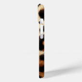 ベージュ&ブラックチータファースポットアニマルプリント Case-Mate iPhoneケース (裏面 / 左)