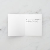 ベージュ、ブルー、オレンジの水色の天使。 カード (内部)