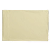 ベージュ 枕カバー (裏面)