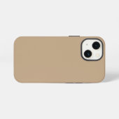 ベージュ iPhoneケース (裏面横)