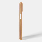 ベージュCorduroyリアリスティック写真パターン Case-Mate iPhoneケース (裏面 / 右)