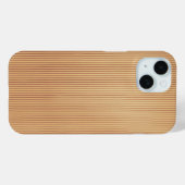 ベージュCorduroyリアリスティック写真パターン Case-Mate iPhoneケース (裏面 (横))