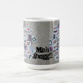 ベージュmahのjonggのマグ コーヒーマグカップ (中央)