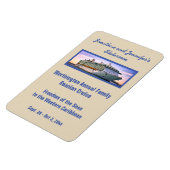 ベージュRFN2クルーズステートルームドアマーカー マグネット (左側)