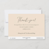 ベージーケ気にーキー指示カード ノートカード (裏面)