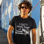 ベースおもしろい魚釣りスポーツアウトドアアングラー引用文 Tシャツ