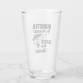 ベースおもしろい魚釣りワーク引用文スポーツホビー タンブラーグラス (裏面)