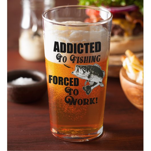 ベースおもしろい魚釣りワーク引用文スポーツホビー タンブラーグラス