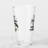 ベースおもしろい魚釣り引用文ピープルスポーツメンホビー タンブラーグラス (左)