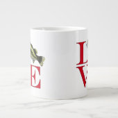 ベースが大好き ジャンボコーヒーマグカップ (正面)