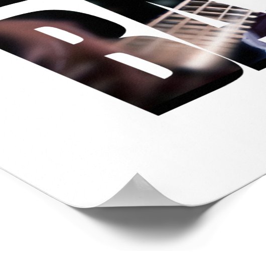 ベースが大好き ポスター (角)