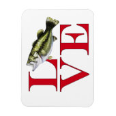 ベースが大好き マグネット (縦)