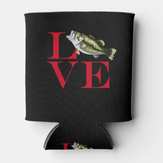 ベースが大好き 缶クーラー (正面)