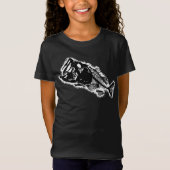 ベースとボーン Tシャツ (正面)