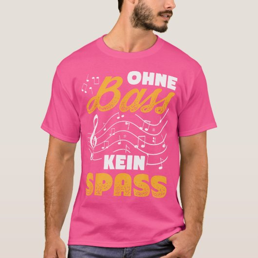 ベースなしおもしろいコーラス歌唱団 Tシャツ (正面)