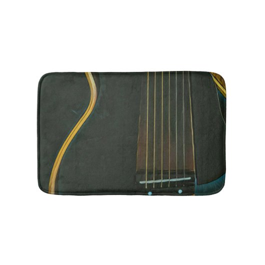 ベースのギタリストのギフト バスマット (正面)