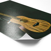 ベースのギタリストのギフト フォトプリント            (角)