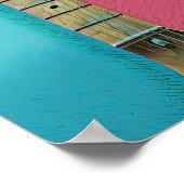 ベースのギタリストのギフト ポスター (角)