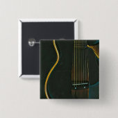 ベースのギタリストのギフト 缶バッジ (正面&裏面)