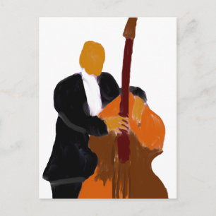 ベースを持つアップライトベース絵画プレーヤー ポストカード