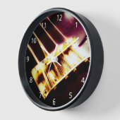 ベースアクリルの壁時計のベース 壁時計 (傾斜)