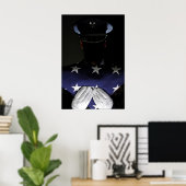 ベースオナーガードに任命された航空従事者 ポスター (ホームオフィス)