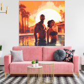 ベースカチオン#2 キャンバスプリント (インサイチュ (リビング))