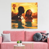 ベースカチオン#3 キャンバスプリント (インサイチュ (リビング))