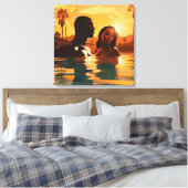 ベースカチオン#3 キャンバスプリント (インサイチュ (寝室))