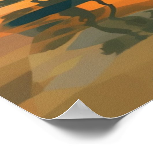 ベースカチオン#3 ポスター (角)