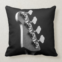 ベースギターのヘッドストック