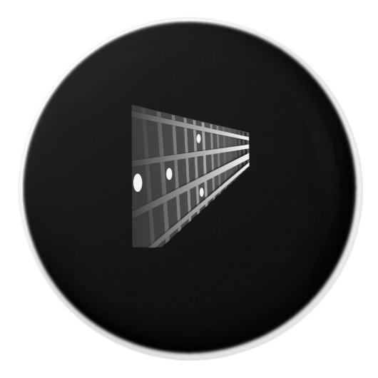 ベースギターの焦燥のミュージシャンプレーヤーの金属のロック・ミュージック セラミックノブ (正面)