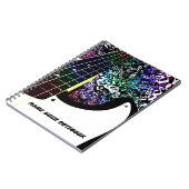 ベースギターの虹音楽はノートに注意します ノートブック (左側)