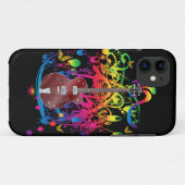 ベースギターカラースプラッシュ Case-Mate iPhoneケース (裏面(横))