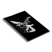 ベースギターギフトベース ノートブック (右側)